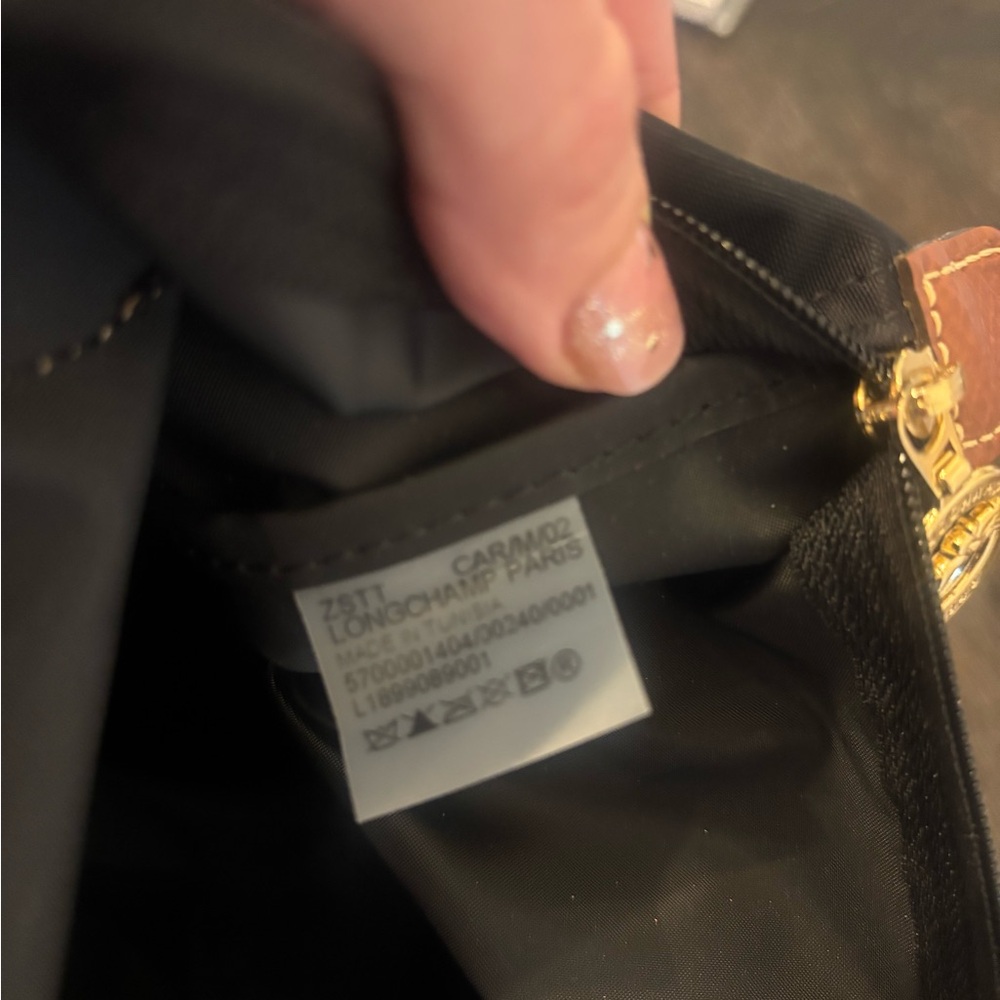 Large Longchamp Le Pliage Tote Bag Black - Picture 7 of 9